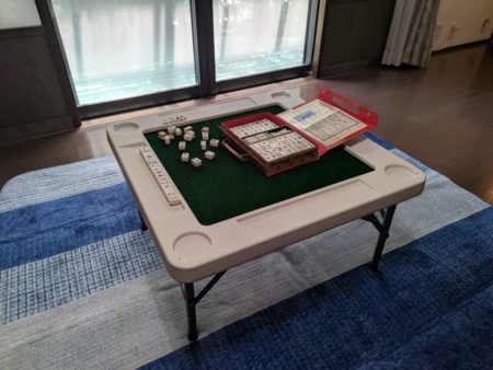 麻雀セット1つゴムマット付無料