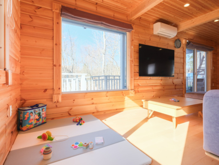 お子様とゆっくりお過ごしいただけます。