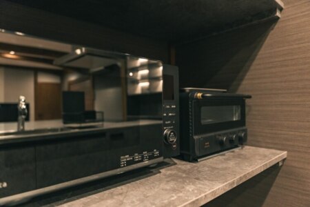 おしゃれな最新家電もお楽しみください