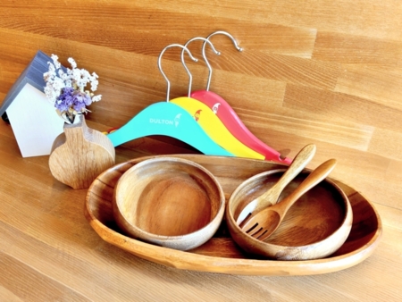 お子様用ハンガー/木製食器